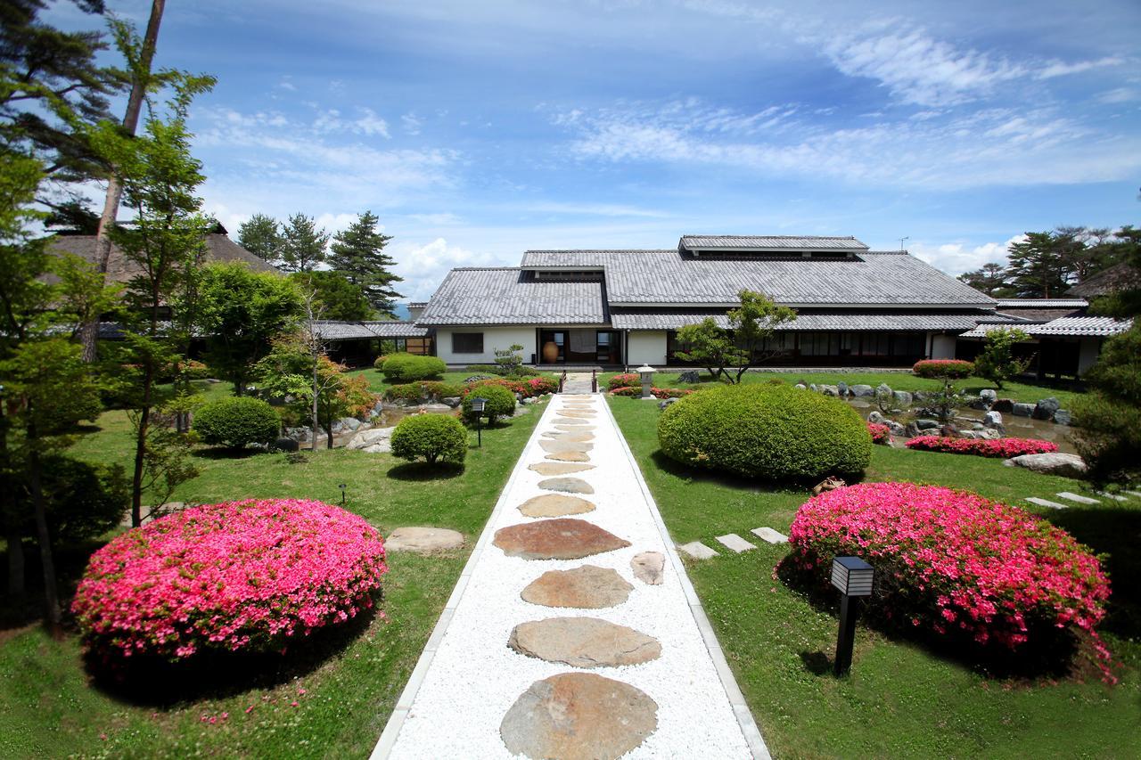 Suwakonomori Shikitei Hotel Suwa  Ngoại thất bức ảnh
